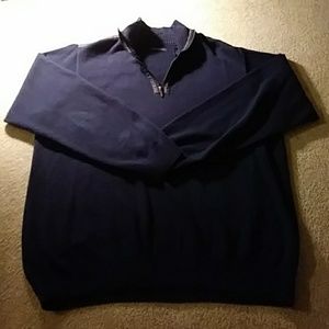 Van Heusen_Studio.  Half zip turtleneck